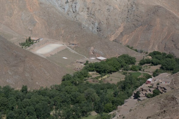 Terrain foot maroc atlas