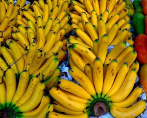 Bananes.