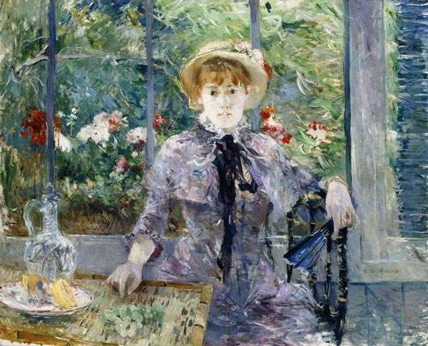 Berthe Morisot. Après le déjeuner.