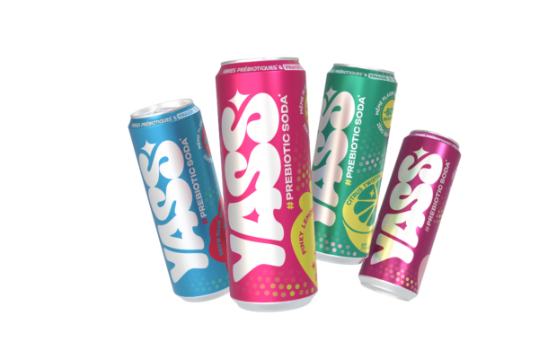 yass, un soda moins sucré qui favorise le transit intestinal.