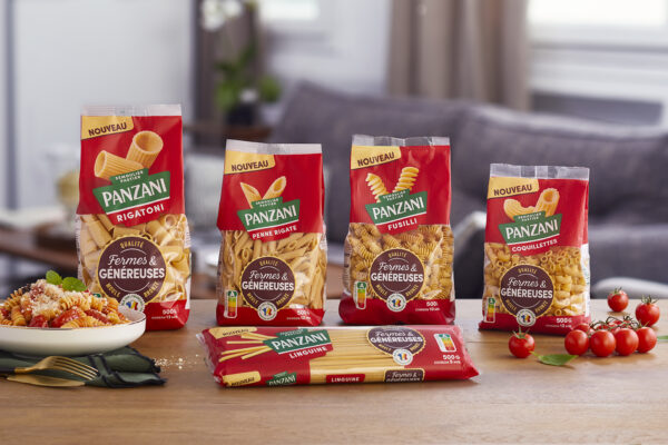 les pâtes panzani, un produit durable. pour un index glycémique bas, les manger en salade al dente et avec du vinaigre.