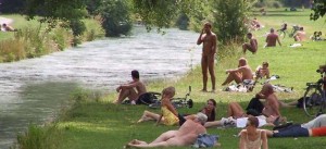munich nudistes dans les parcs