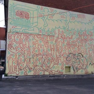 Melbourne. Keith haring.